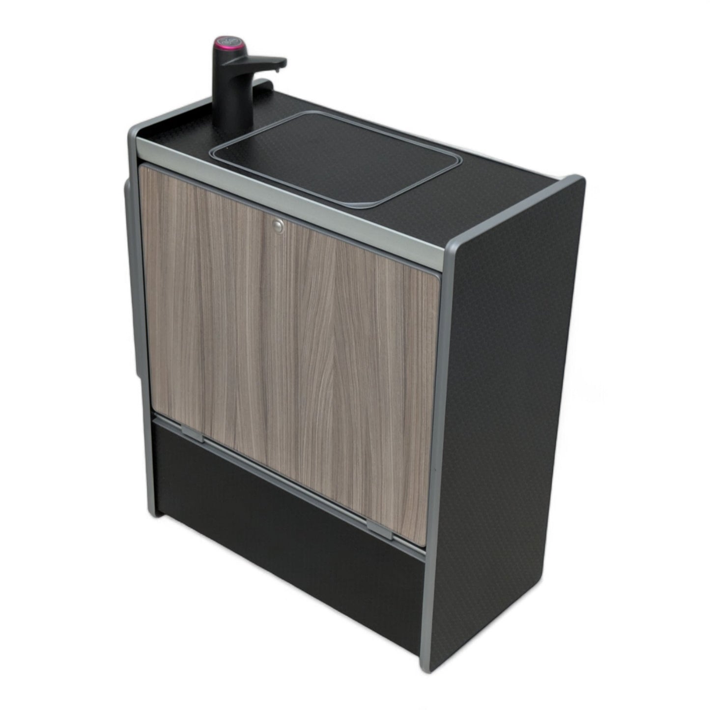 Vangear Nano - Pod Campervan Kitchen (Black) gen2.2 - Vangear UK