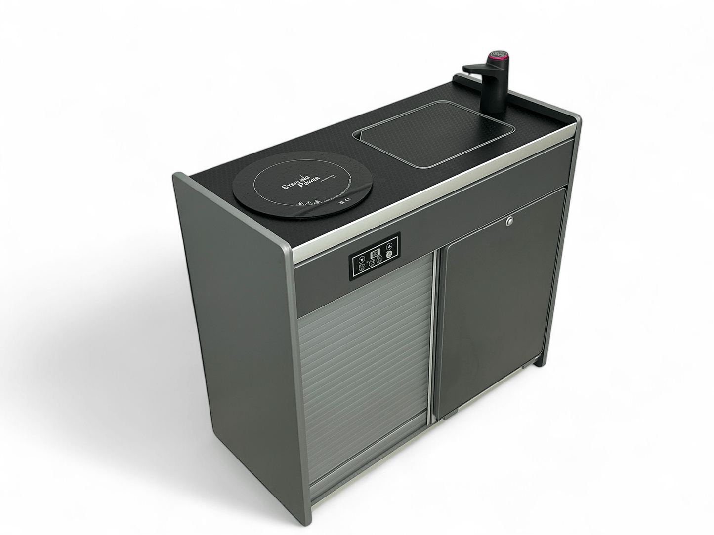 Vangear X - Pod - Electric (Gen2.2) Campervan kitchen (fridge not included) - Vangear UK