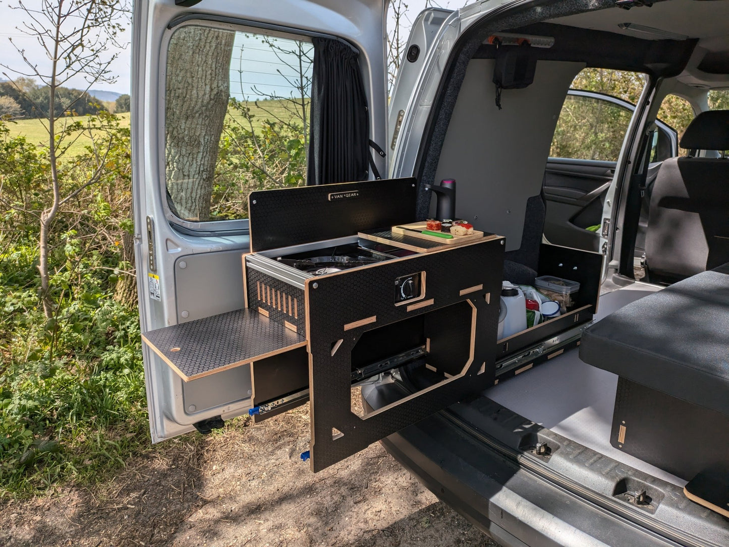 Volkswagen 2019 Caddy Campervan with a Vangear "CLUB" conversion. - Vangear UK