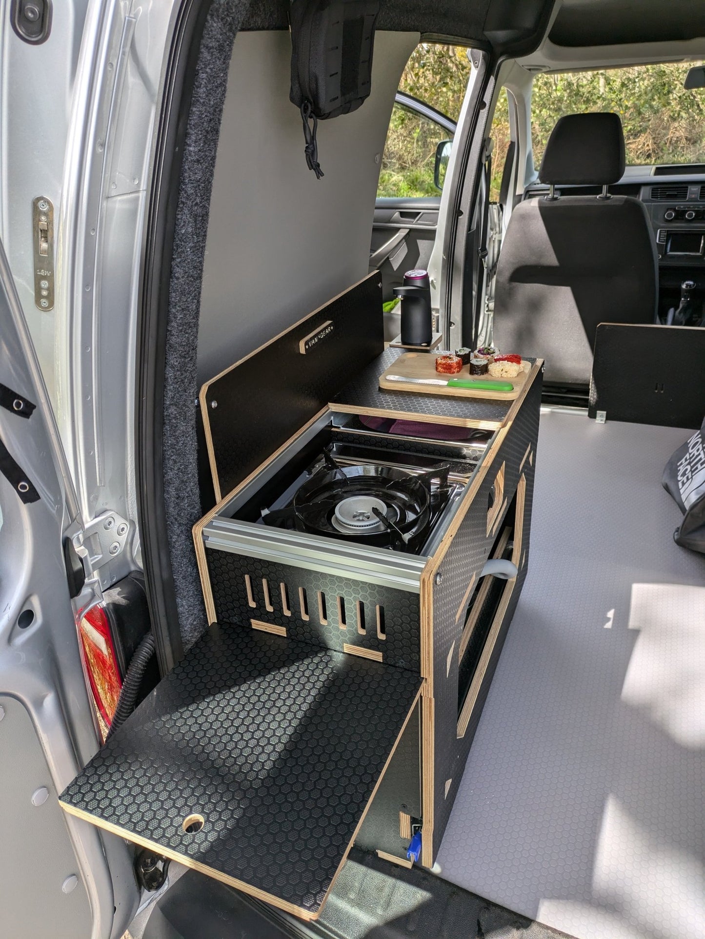 Volkswagen 2019 Caddy Campervan with a Vangear "CLUB" conversion. - Vangear UK