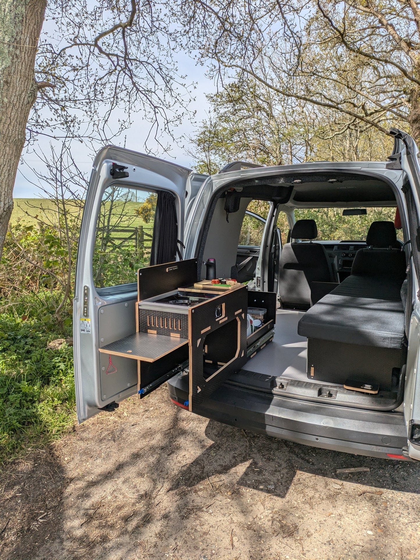 Volkswagen 2019 Caddy Campervan with a Vangear "CLUB" conversion. - Vangear UK