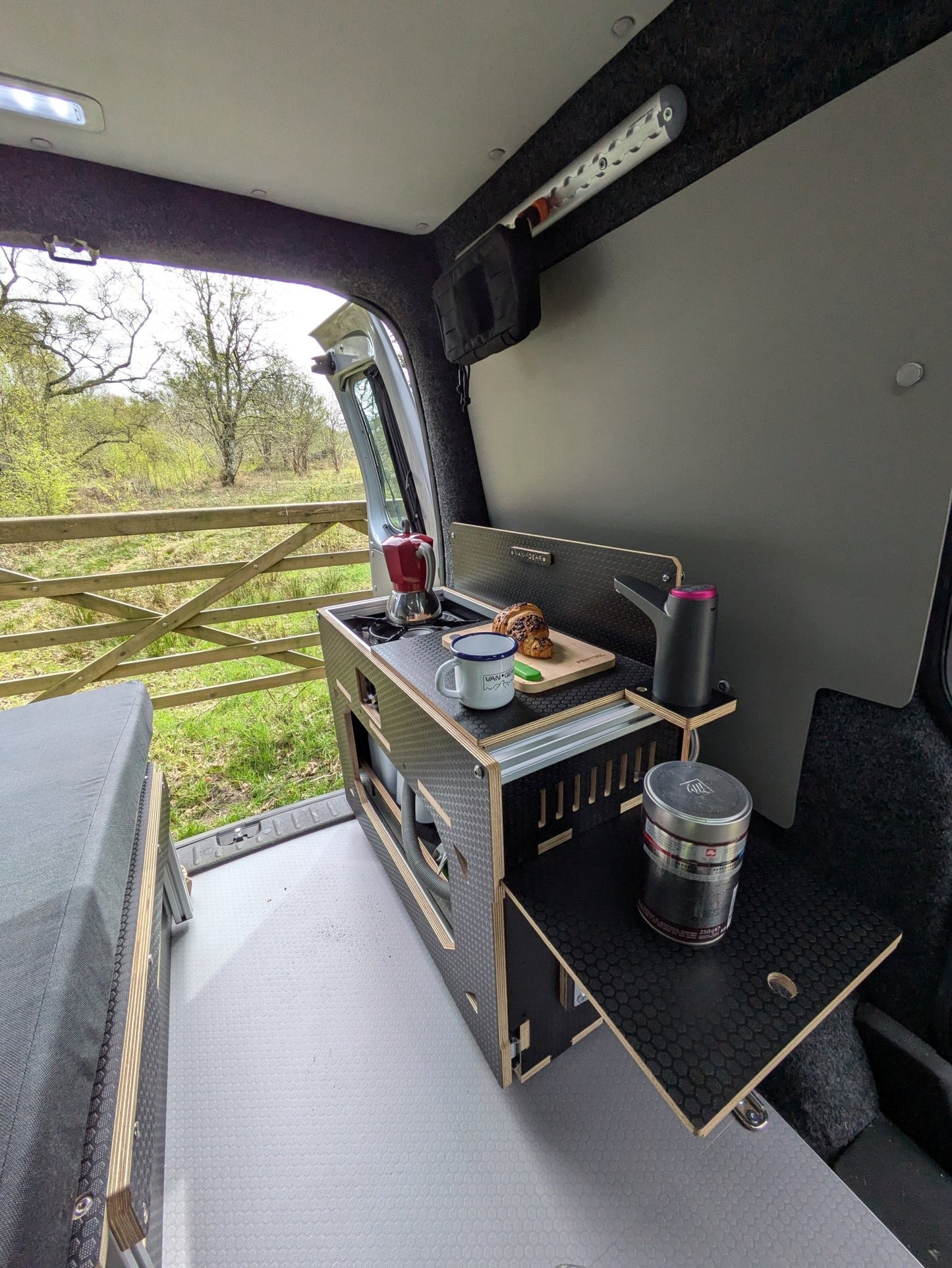 Volkswagen 2019 Caddy Campervan with a Vangear "CLUB" conversion. - Vangear UK
