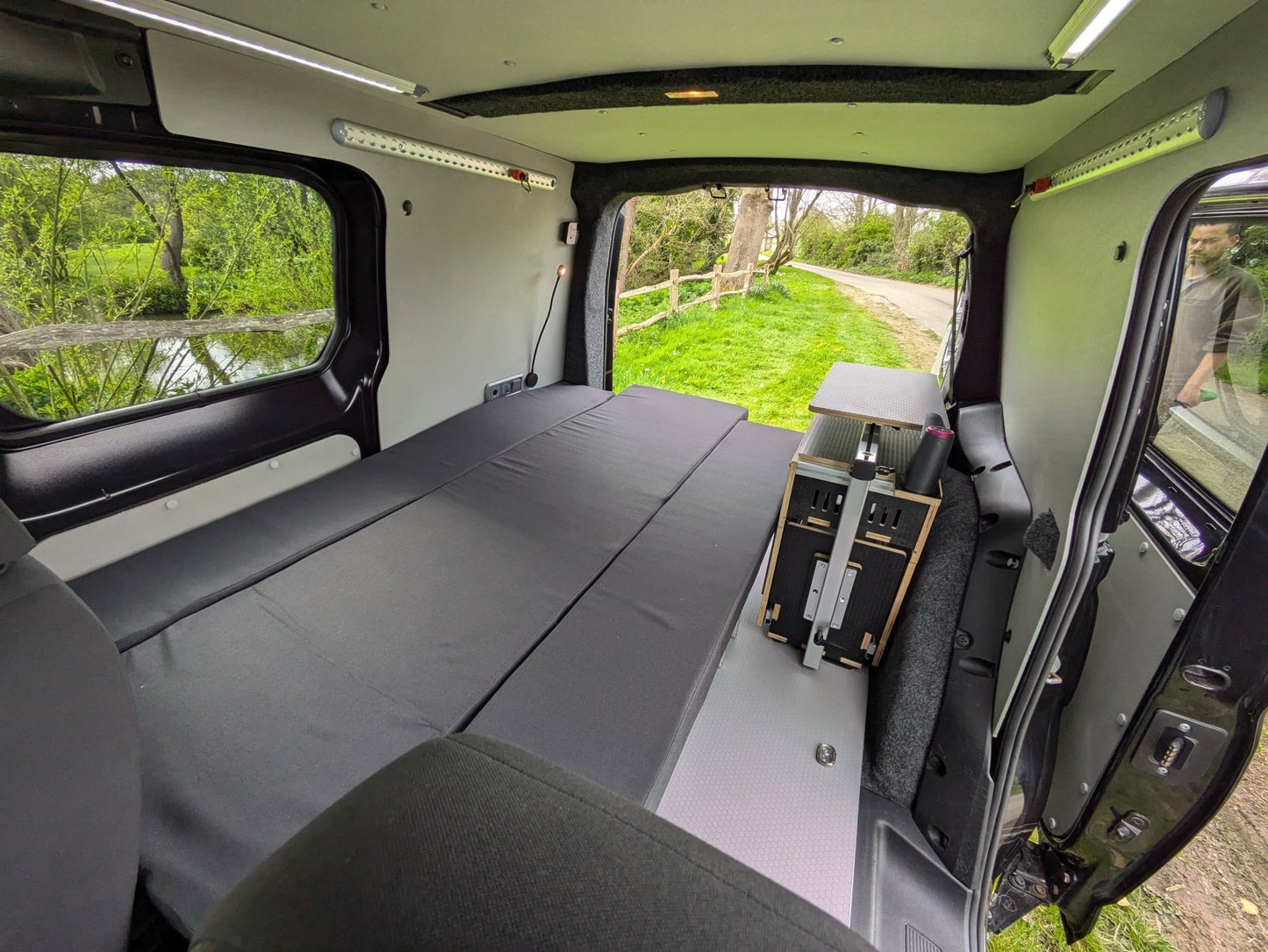 Volkswagen 2021 Caddy Mk5 Campervan with a Vangear "CLUB" conversion. GJ21 ODX - Vangear UK
