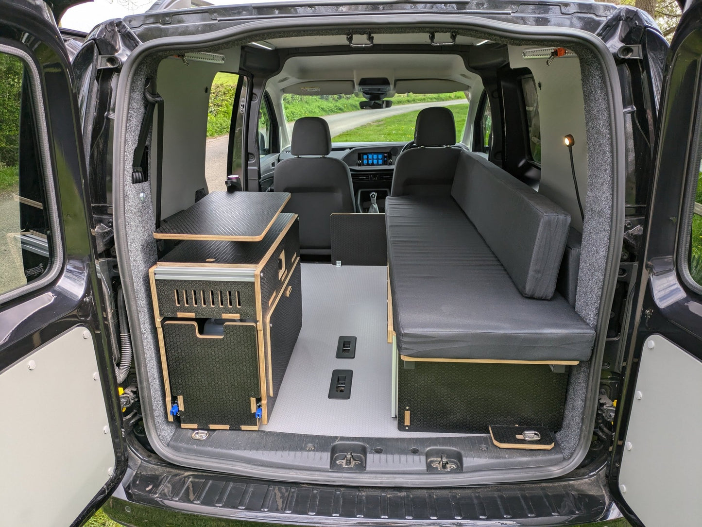 Volkswagen 2021 Caddy Mk5 Campervan with a Vangear "CLUB" conversion. GJ21 ODX - Vangear UK