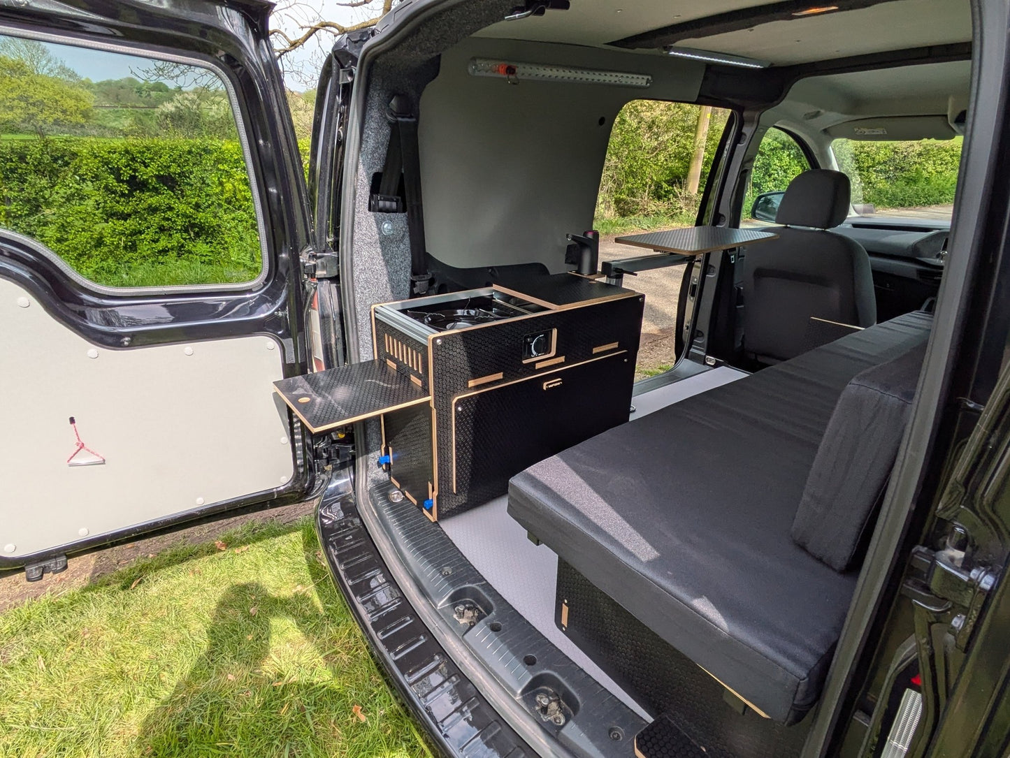 Volkswagen 2021 Caddy Mk5 Campervan with a Vangear "CLUB" conversion. GJ21 ODX - Vangear UK