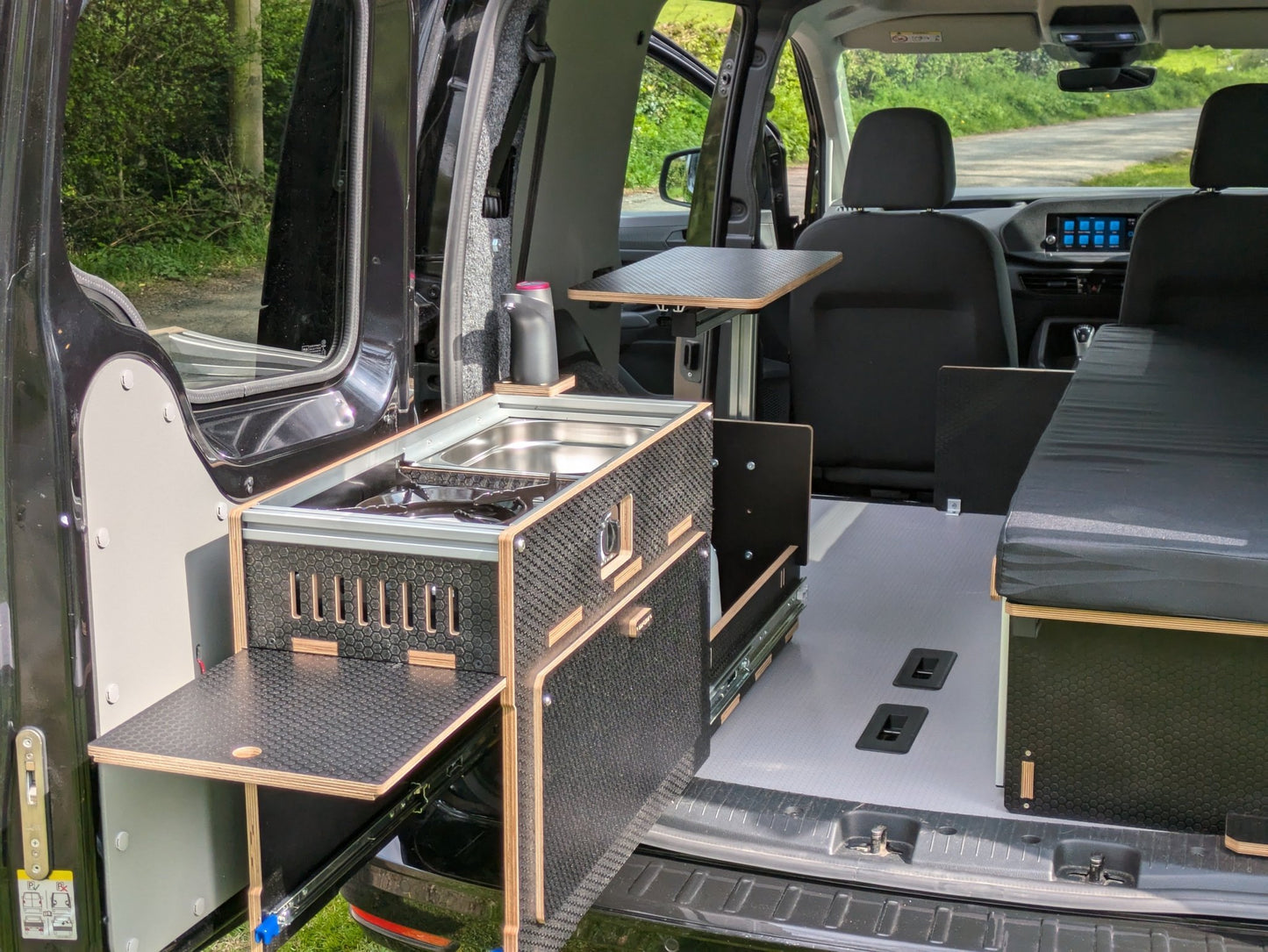 Volkswagen 2021 Caddy Mk5 Campervan with a Vangear "CLUB" conversion. GJ21 ODX - Vangear UK