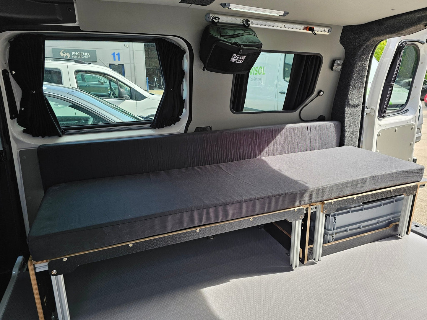 Volkswagen Caddy Maxi mk5 Compact - Bed by Vangear - campervan bed - Vangear UK
