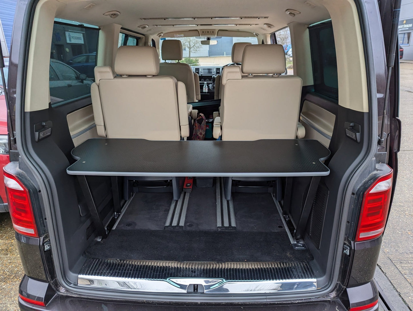 Volkswagen California - Caravelle - rear Multi - flex extension board - Vangear UK