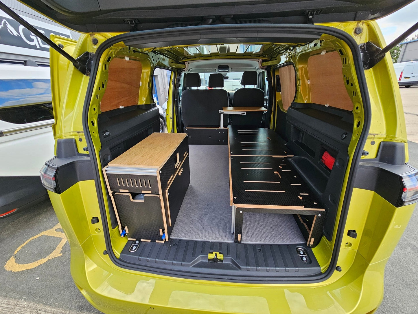 VW ID. Buzz Compact Campervan Bed (Buzz Cargo) - Vangear UK