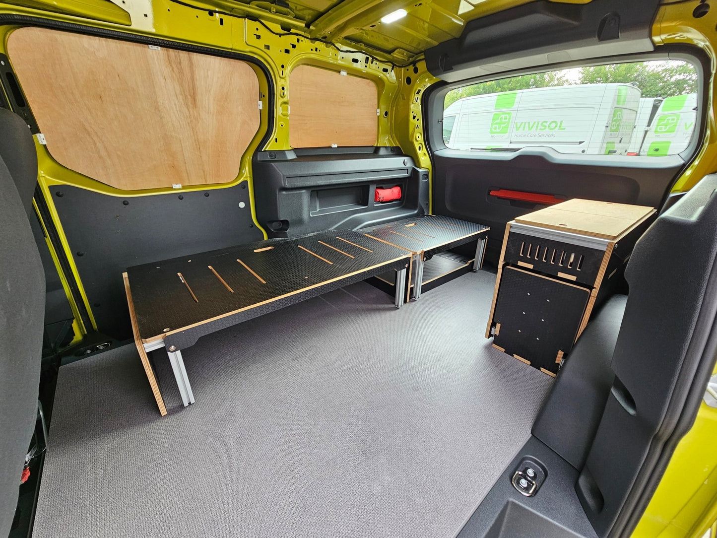 VW ID. Buzz Compact Campervan Bed (Buzz Cargo) - Vangear UK