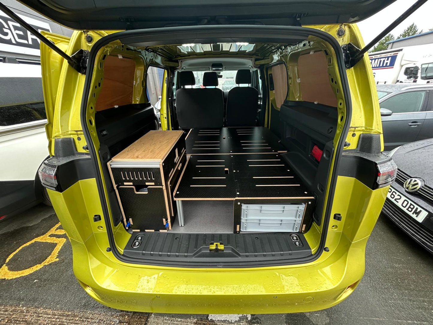 VW ID. Buzz Compact Campervan Bed (Buzz Cargo) - Vangear UK