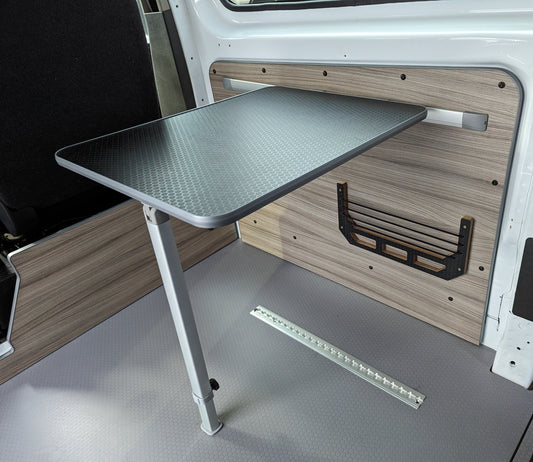 Campervan table and Mito sliding rail set - Vangear UK