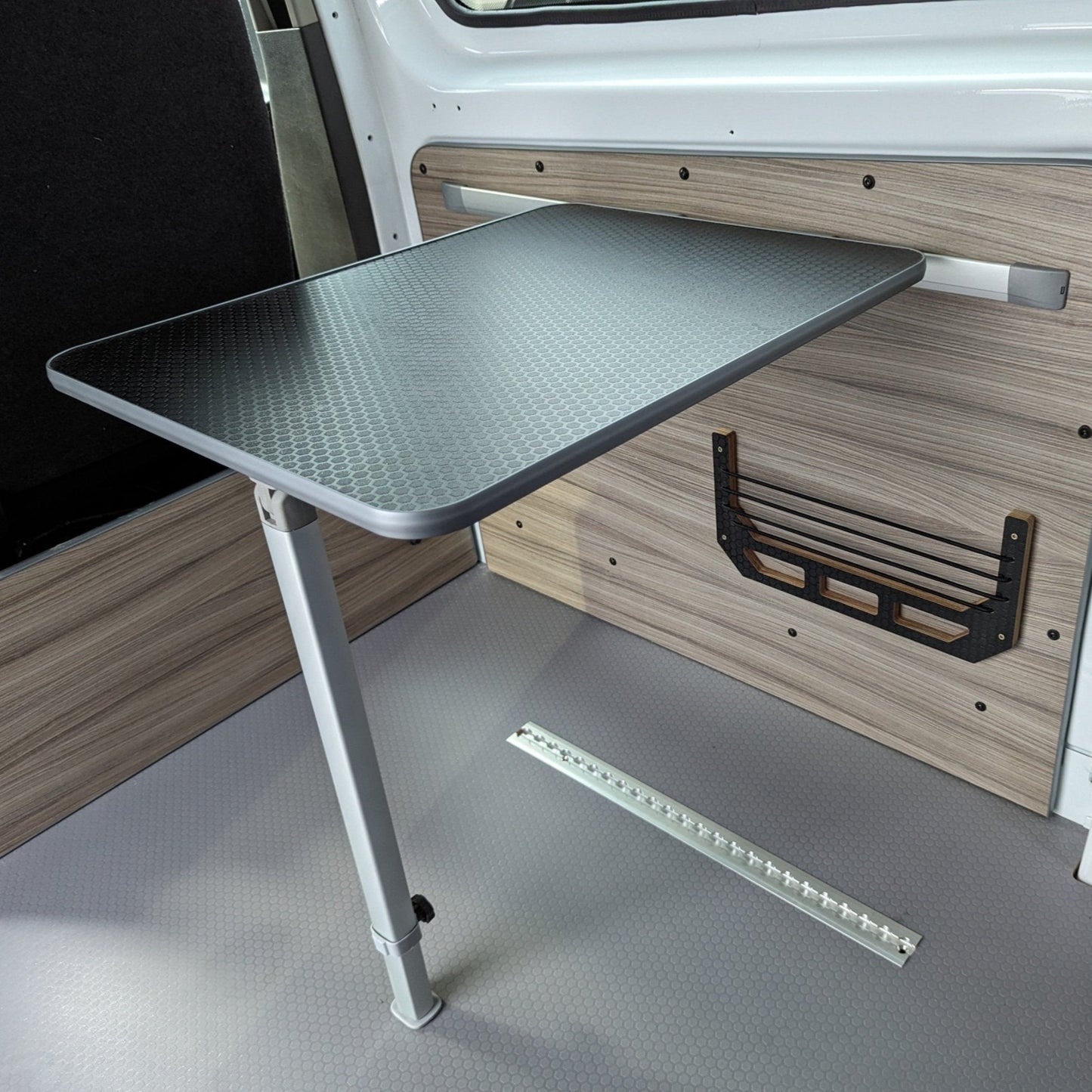 Campervan table and Mito sliding rail set - Vangear UK