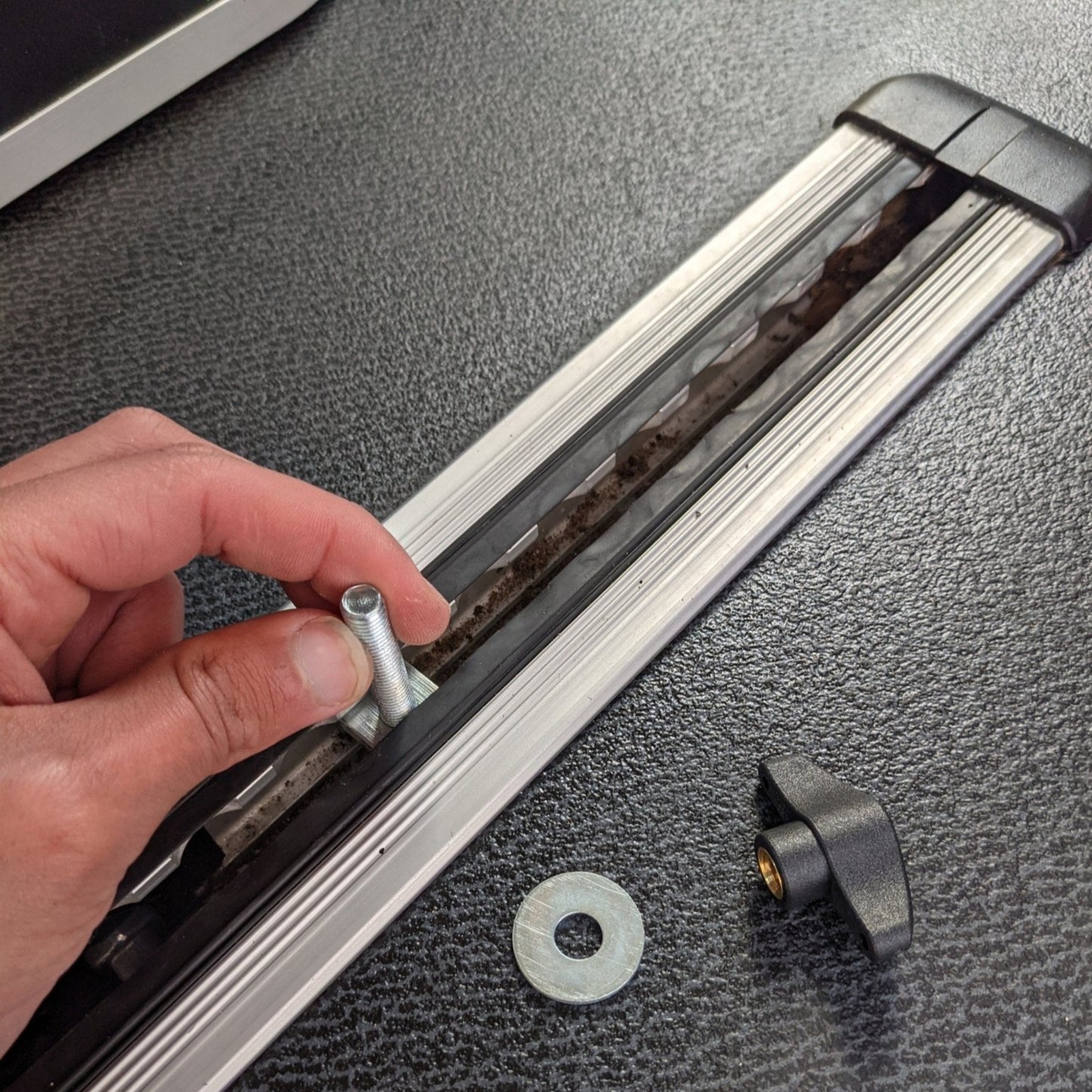 Fixings for Sliding Rails - Vangear UK