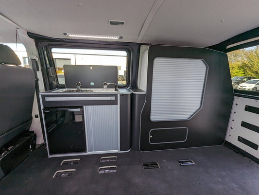 Rear-Pod (deeper version for panel vans) make a modular campervan system - Vangear UK