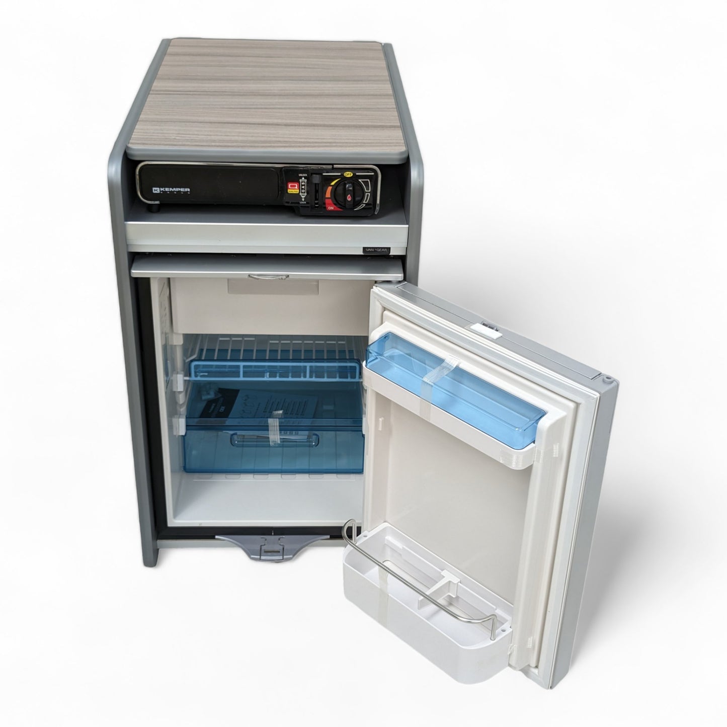 Vangear CRX-Pod campervan fridge pod (Grey) - Vangear UK