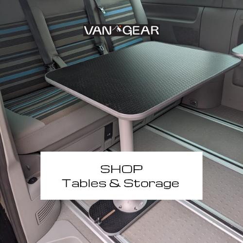 G. Campervan Tables & Storage Pods - Vangear UK