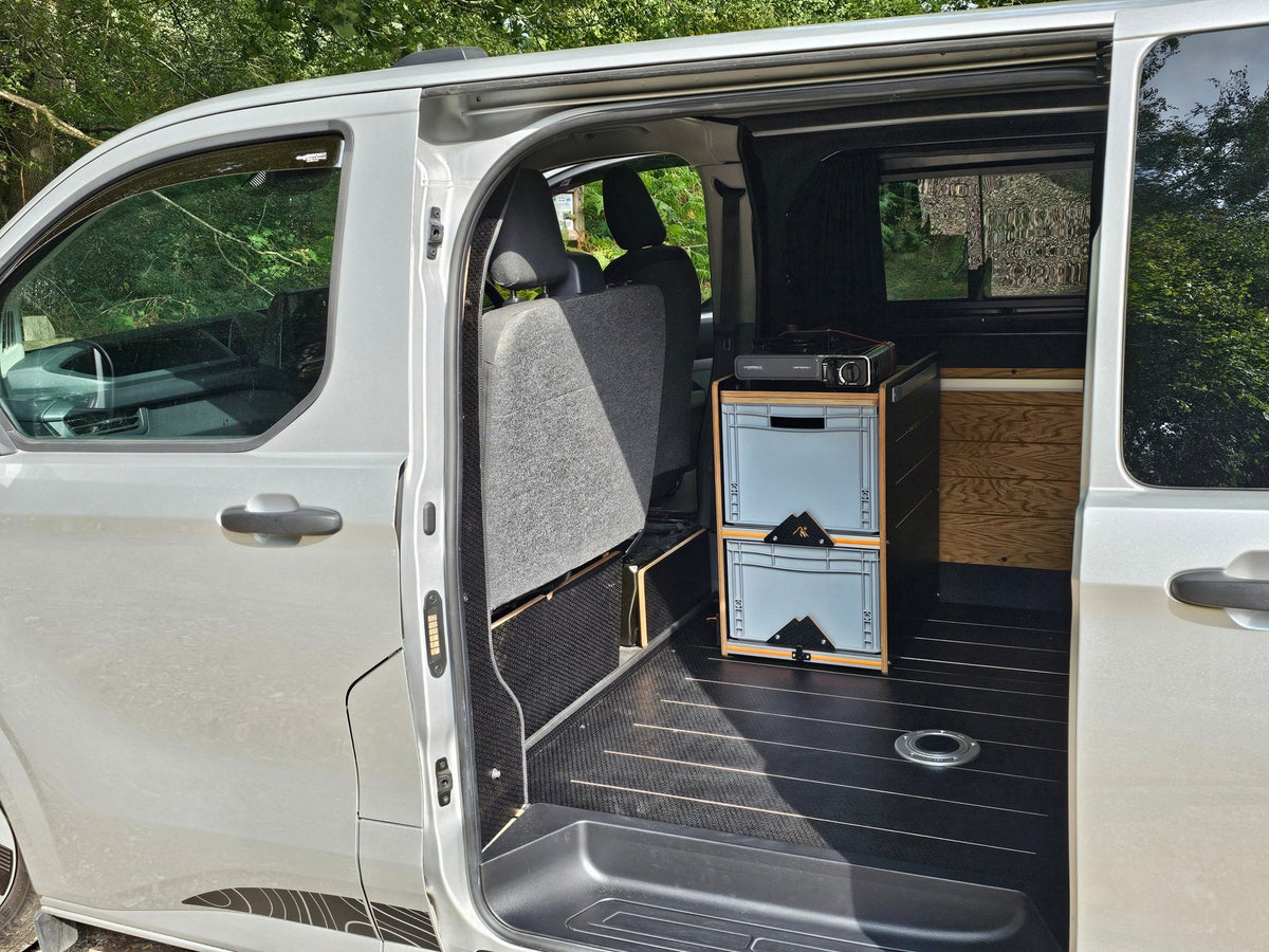 1.0 NEO-POD campervan kitchen-with euroboxes- (NOT including stove) - Vangear UK