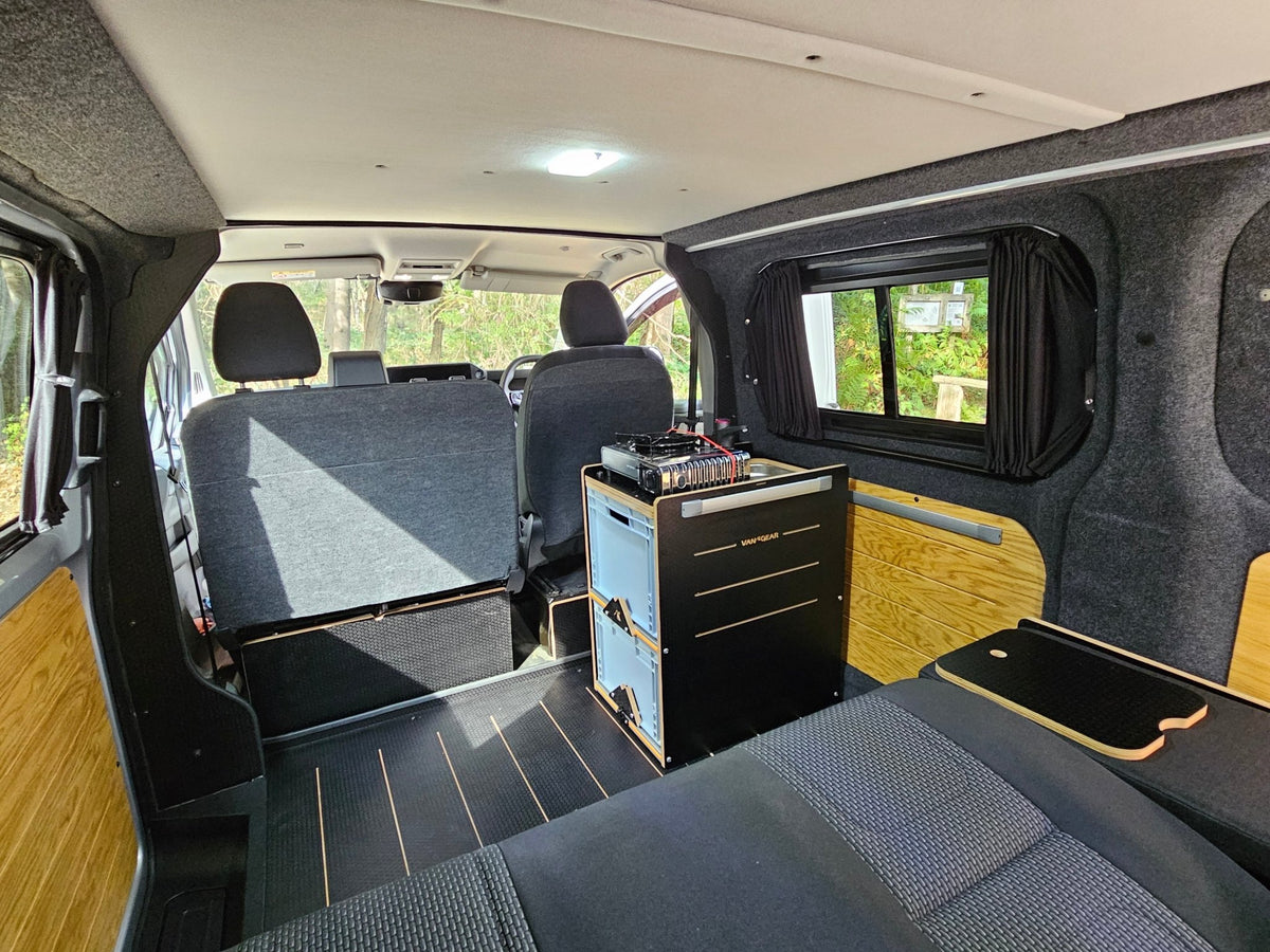 1.0 NEO-POD campervan kitchen-with euroboxes- (NOT including stove) - Vangear UK
