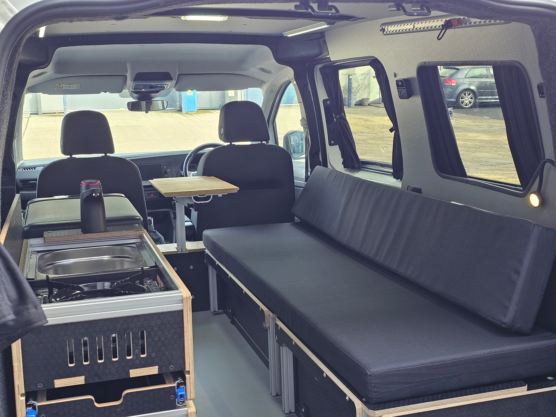 CONVERSION COMPLETED - Volkswagen 2022 Caddy Maxi Mk5 Campervan with a Vangear "Freerunner" conversion - Vangear UK