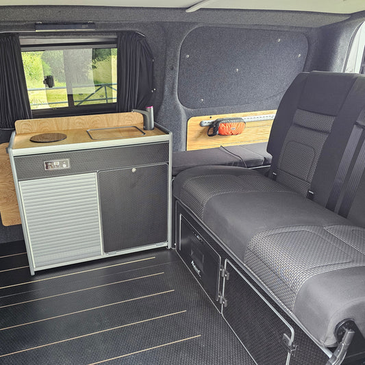 IN STOCK - Vangear Campervan Summer Bundle - Rib bed, X-pod and blanket box