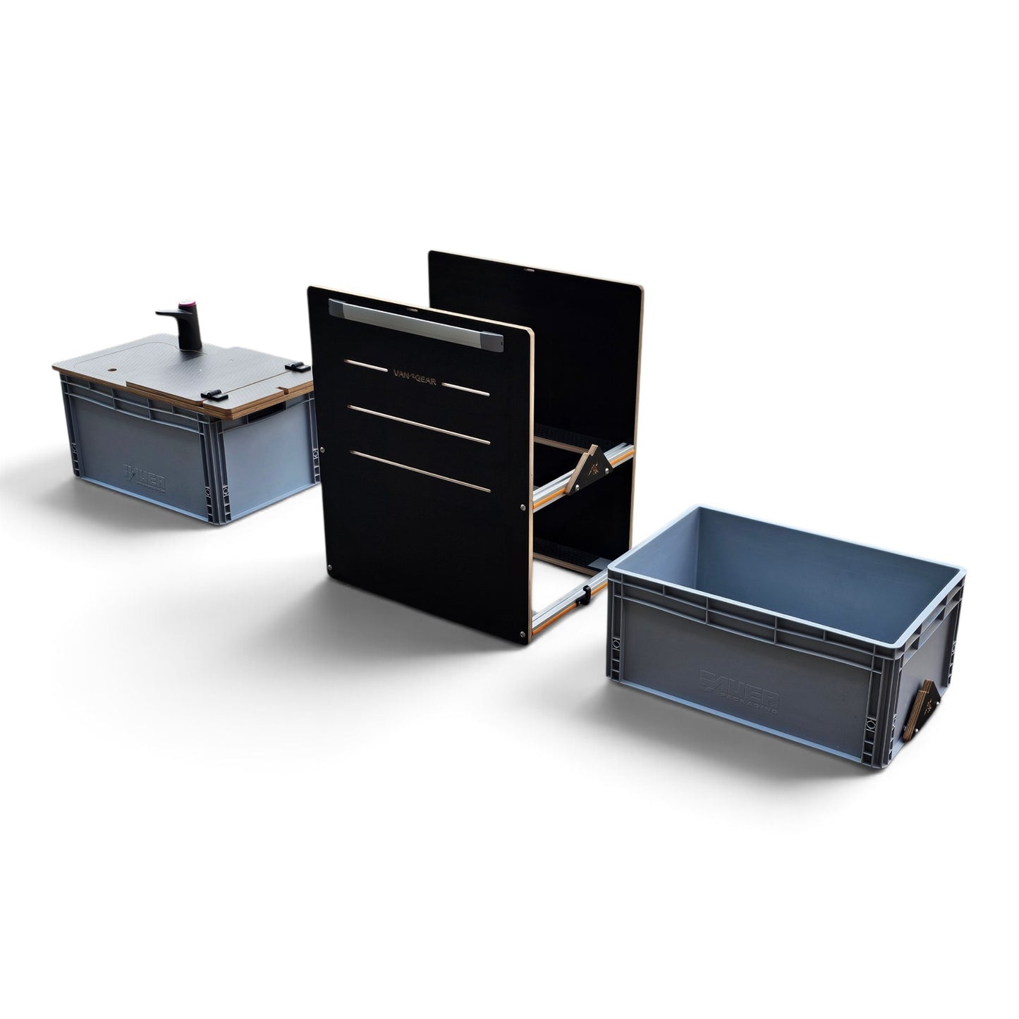 NEW NEO-POD campervan kitchen-with euroboxes-easy self-assembly (NOT including stove)