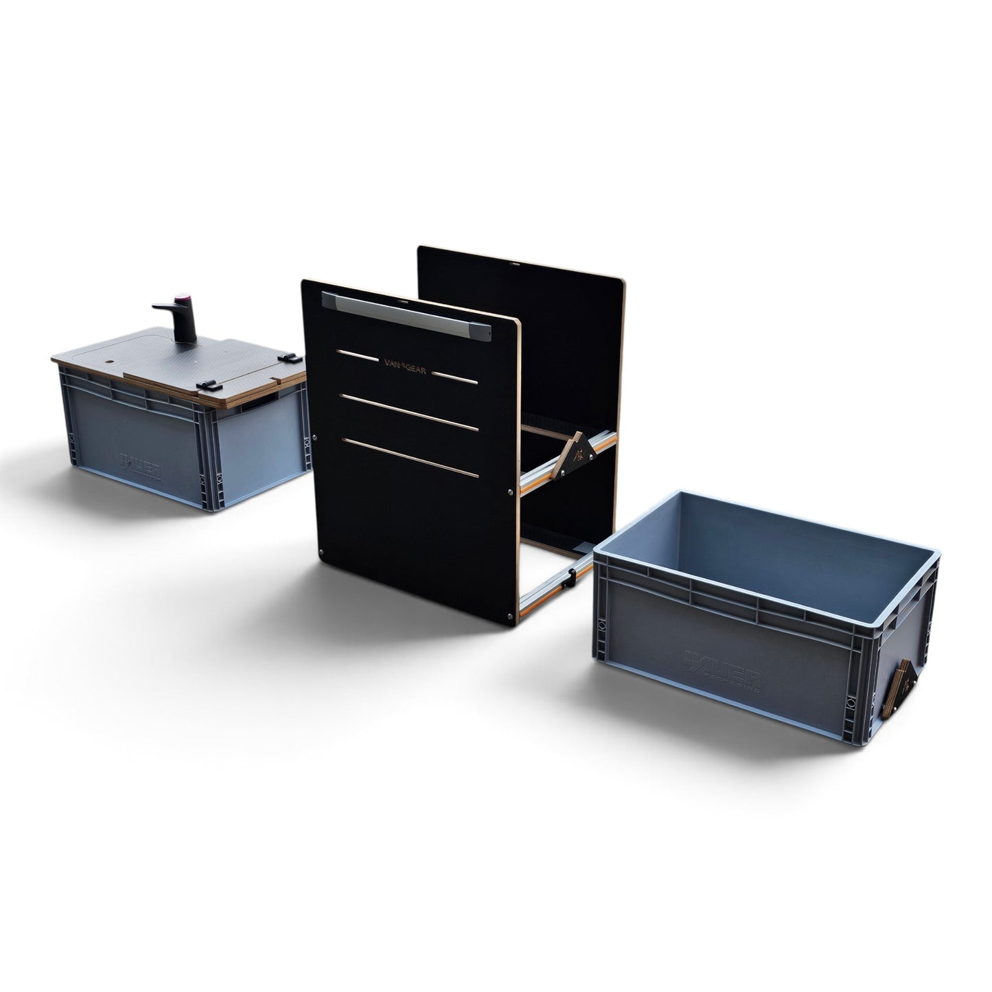 NEW NEO-POD campervan kitchen-with euroboxes-easy self-assembly (NOT including stove)