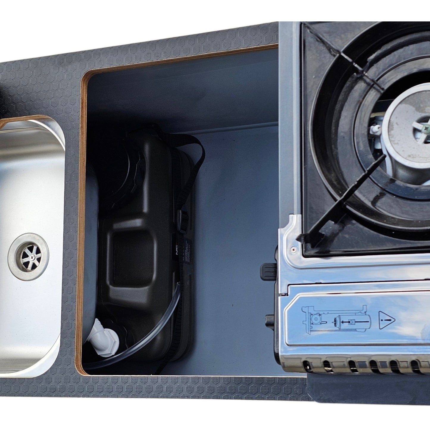 NEW NEO-POD campervan kitchen-with euroboxes-easy self-assembly (NOT including stove)
