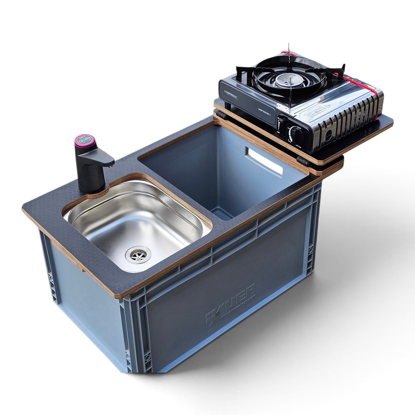 NEW NEO-POD campervan kitchen-with euroboxes-easy self-assembly (NOT including stove)