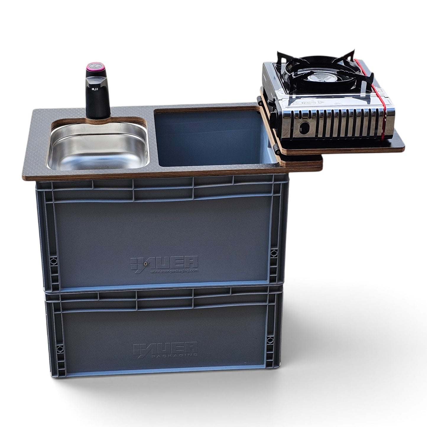 NEW NEO-POD campervan kitchen-with euroboxes-easy self-assembly (NOT including stove)