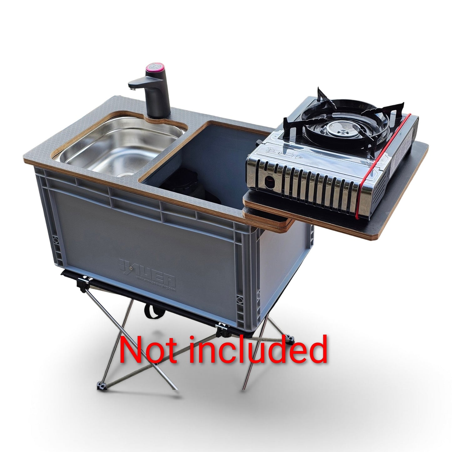 NEW Vangear NEO-SINK-BOX campervan kitchen-with eurobox-(NOT including stove)