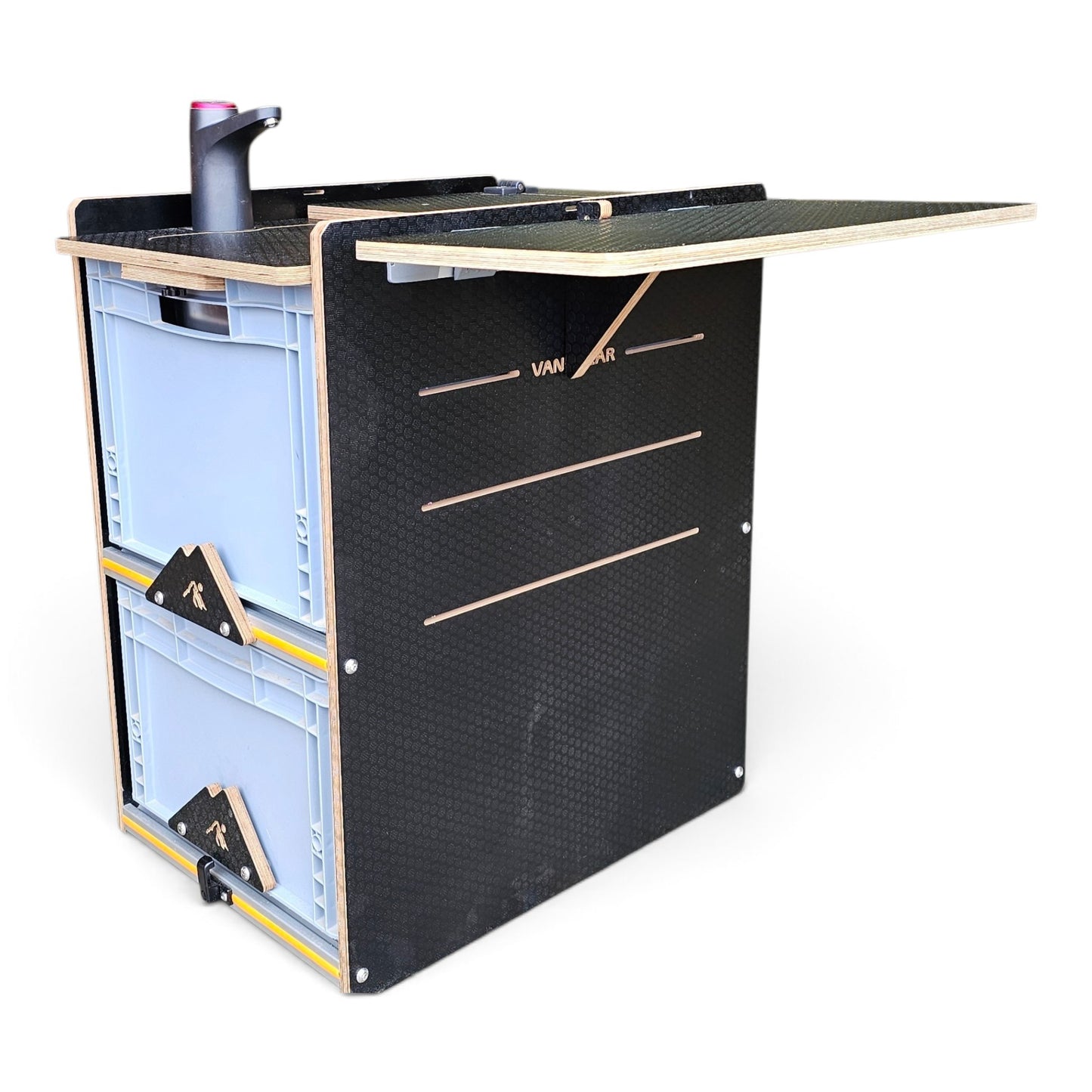 NEW NEO-POD campervan kitchen-with euroboxes-easy self-assembly (NOT including stove)