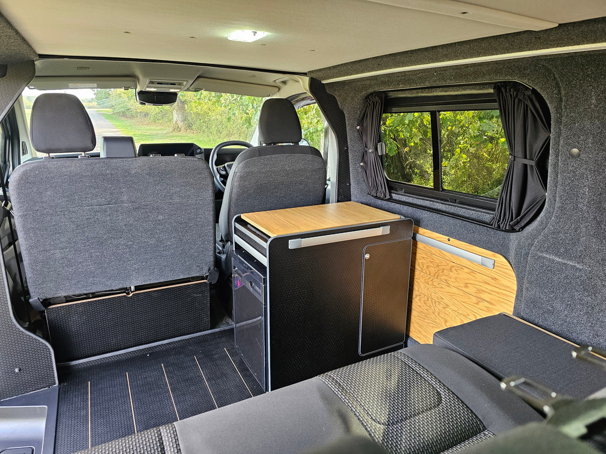 IN STOCK-NEW- Vangear Electric CRX-Pod 3.1 campervan fridge pod - Black (fridge not included)