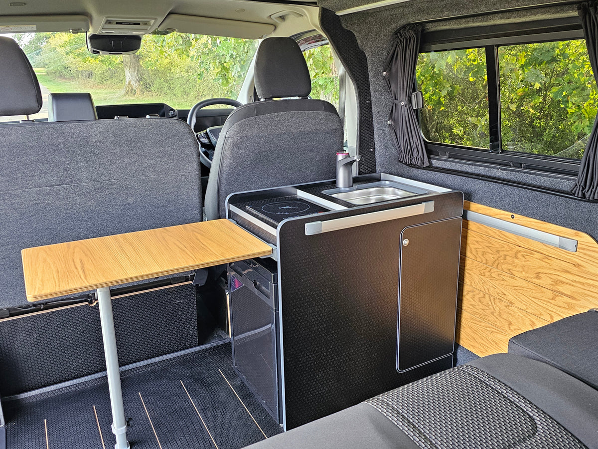 IN STOCK-NEW- Vangear Electric CRX-Pod 3.1 campervan fridge pod - Black (fridge not included)