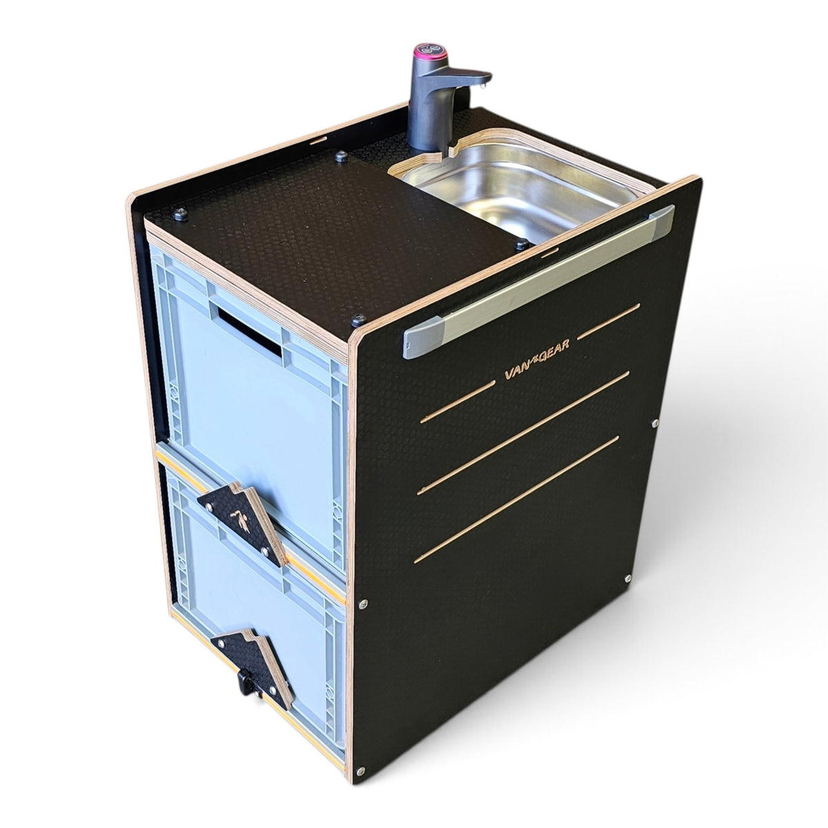 1.0 NEO-POD campervan kitchen-with euroboxes-easy self-assembly (NOT including stove) (Copy)