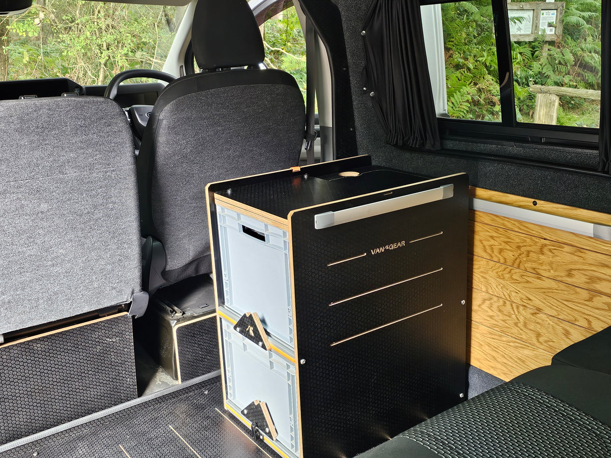 1.0 NEO-POD campervan kitchen-with euroboxes-easy self-assembly (NOT including stove) (Copy)