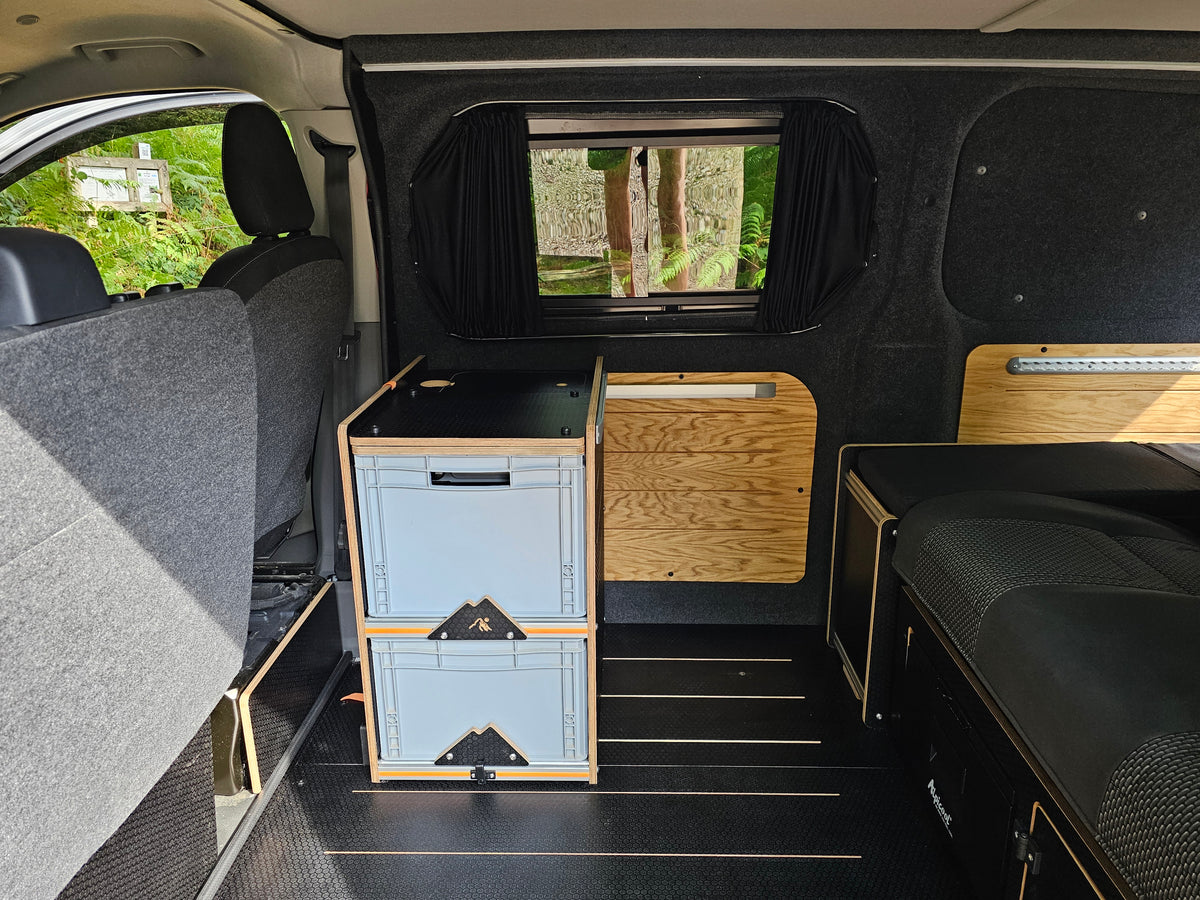 1.0 NEO-POD campervan kitchen-with euroboxes-easy self-assembly (NOT including stove) (Copy)