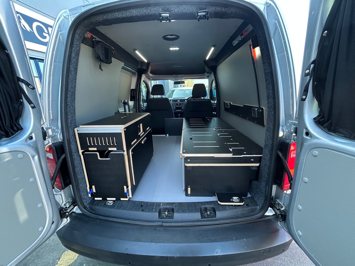 NEW Volkswagen Caddy mk4 Compact-Bed by Vangear - campervan bed
