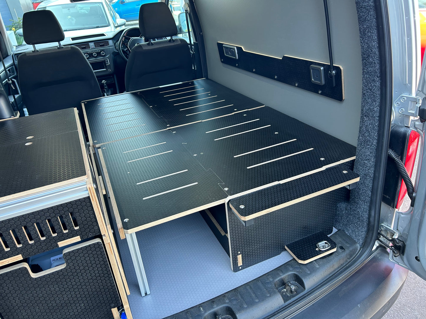 NEW Volkswagen Caddy mk4 Compact-Bed by Vangear - campervan bed