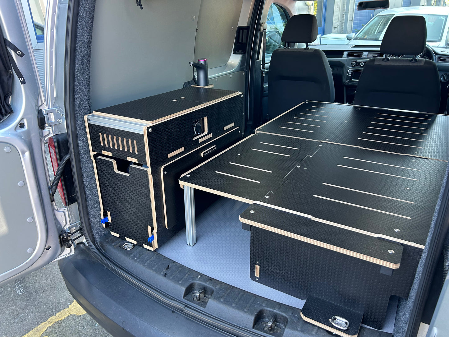NEW Volkswagen Caddy mk4 Compact-Bed by Vangear - campervan bed