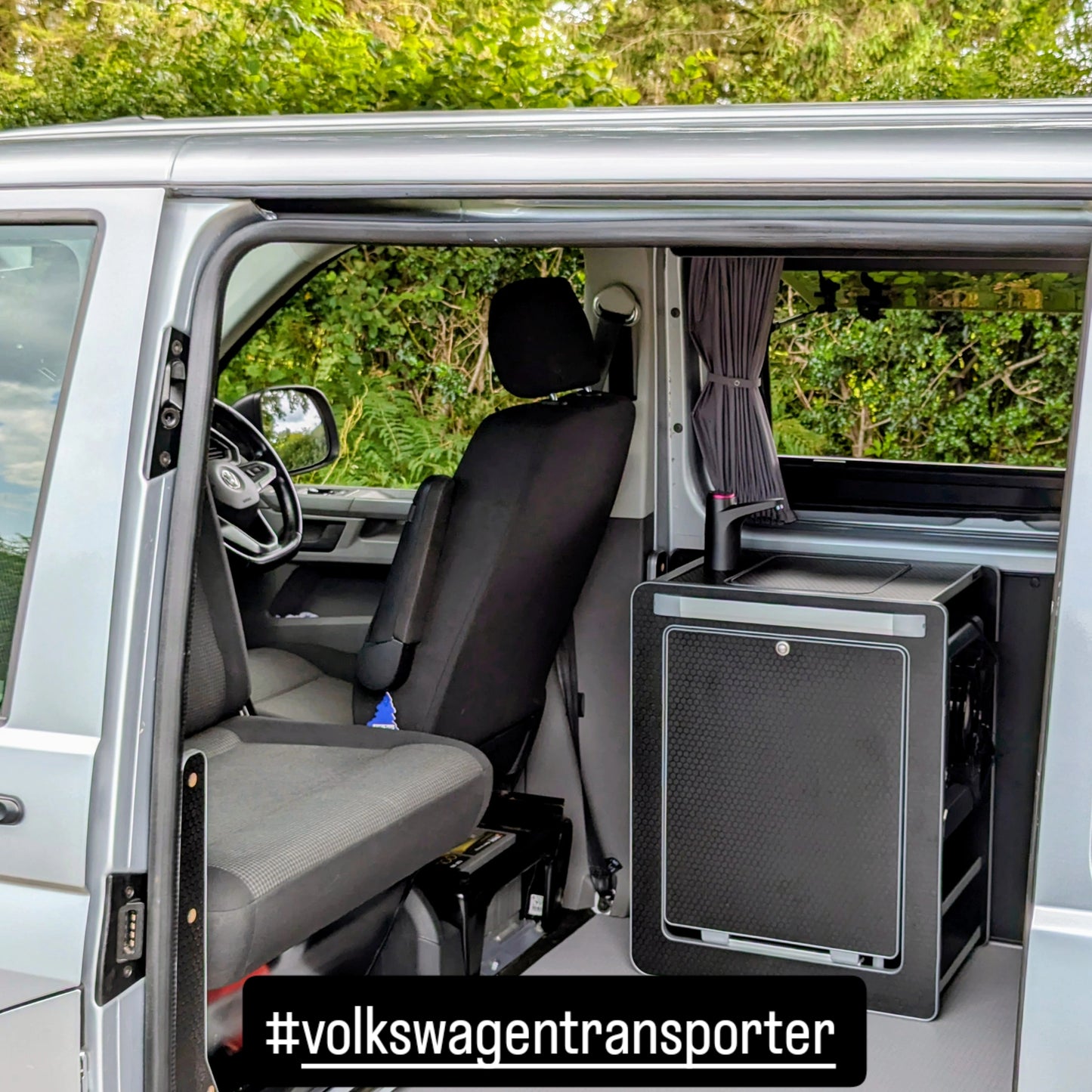 IN STOCK SALE Vangear Mini-Pod Campervan Kitchen Pod 3.0 - Black