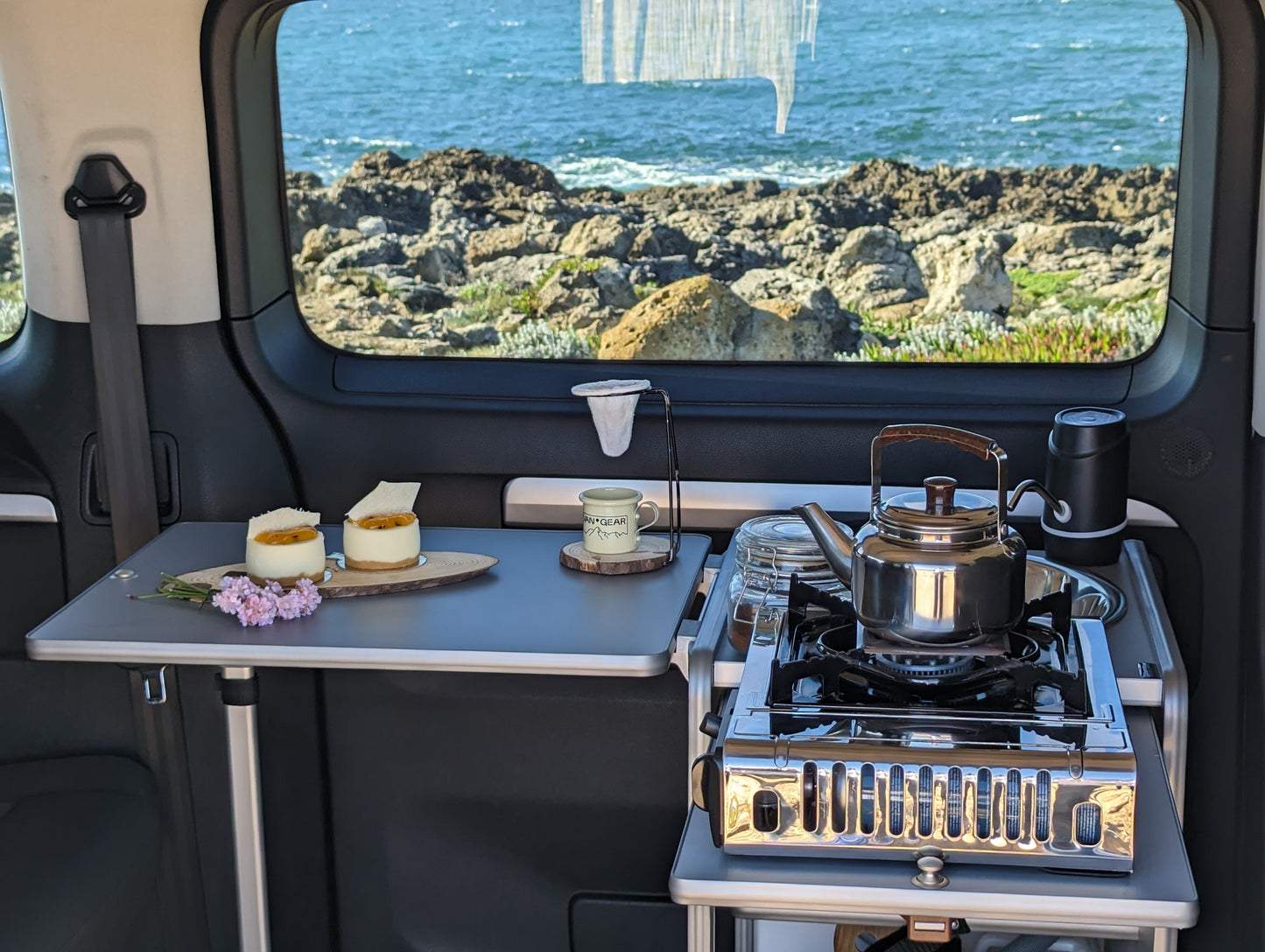 Vangear Mini-Pod Campervan Kitchen Pod (Grey) gen2.1