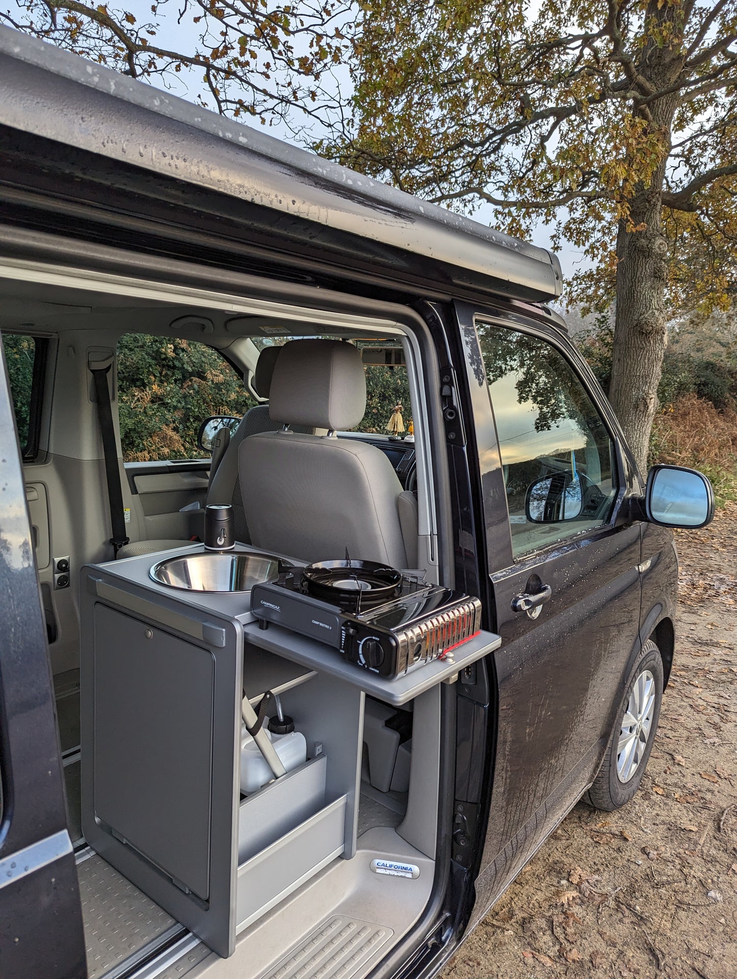 Vangear Mini-Pod Campervan Kitchen Pod (Grey) gen2.1