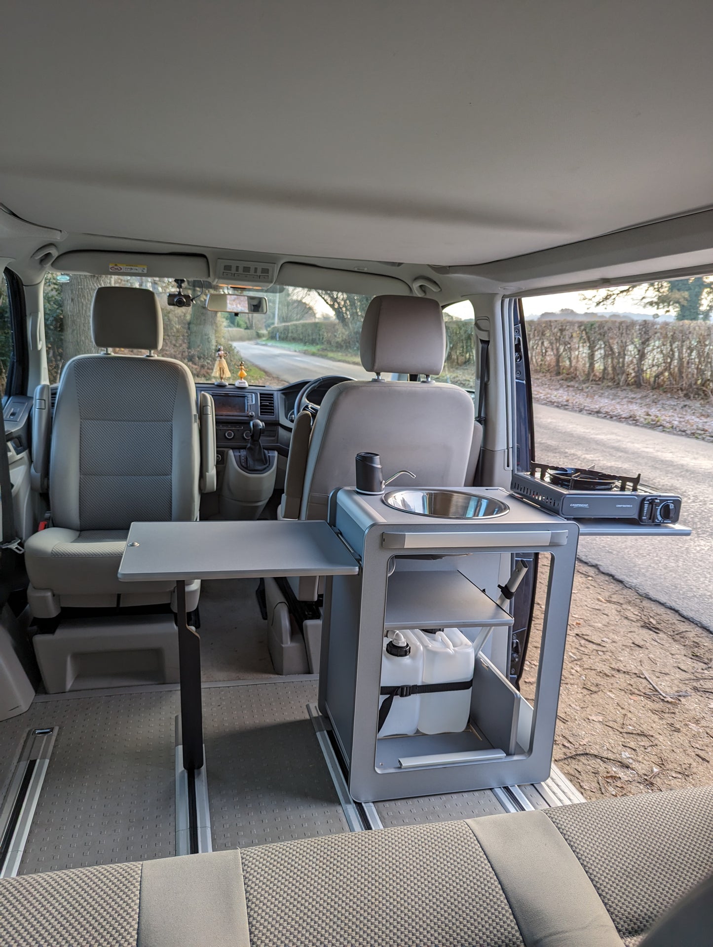 Vangear Mini-Pod Campervan Kitchen Pod (Grey) gen2.1