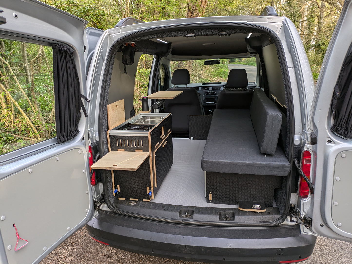 NEW Volkswagen Caddy mk4 Compact-Bed by Vangear - campervan bed