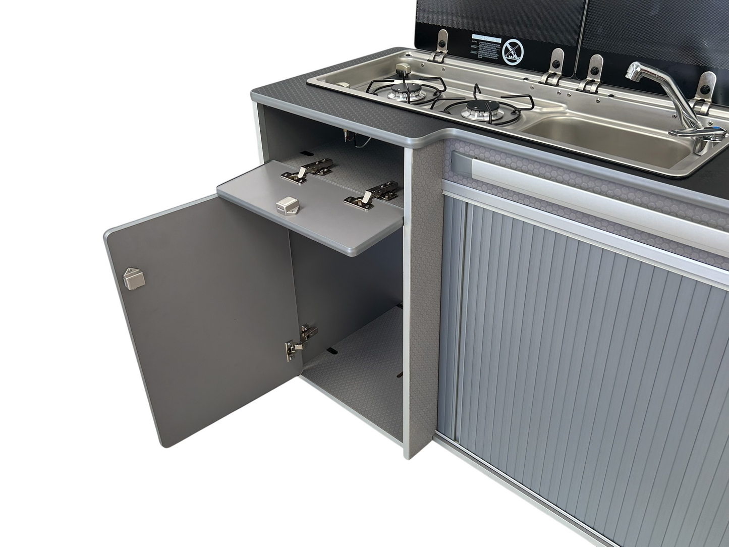 XLong-Pod Vangear Campervan kitchen (fridge not included)