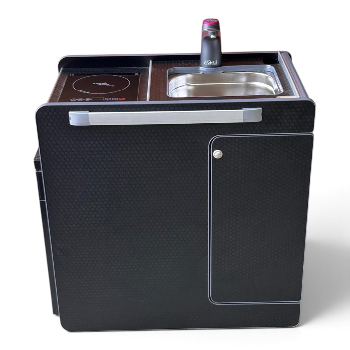 IN STOCK-NEW- Vangear Electric CRX-Pod 3.1 campervan fridge pod - Black (fridge not included)