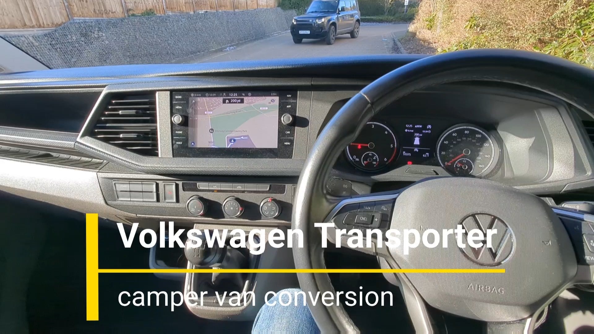 Load video: Watch our video about the  &quot;Vangear Lite Space&quot;  VW T6.1 for sale