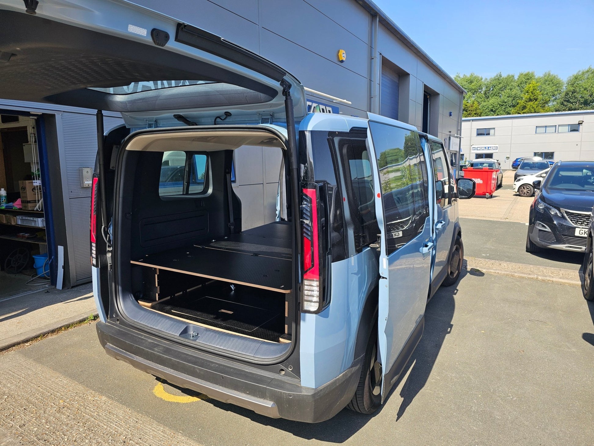Bed System for Kia PV5 (supply & fit) - Vangear UK