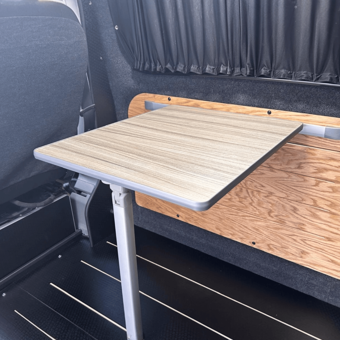 Campervan table and Mito sliding rail set - Vangear UK